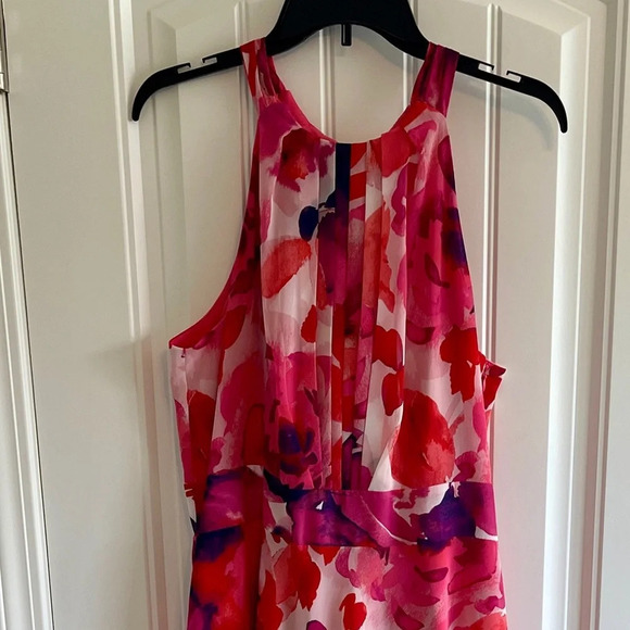 Eliza J. Pink Floral Maxi Dress - Picture 4 of 8